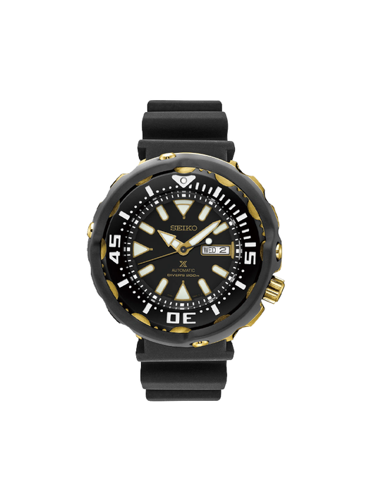 Seiko Prospex SRPA82K1 Automatic Sea Baby Tuna Black Dial Rubber Strap