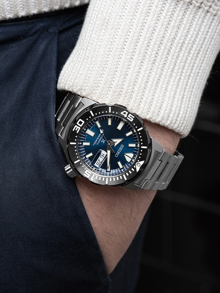 Seiko Prospex SRPD25K1 Automatic Diver Blue Dial Stainless Steel Watch