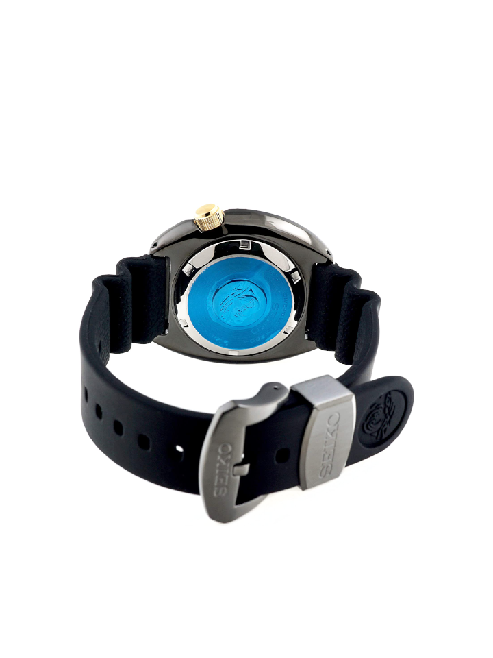 Seiko Prospex SRPD46K1 Black Turtle Gold Ring Edition Automatic