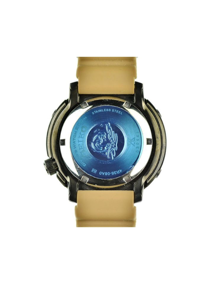Seiko Prospex SRPE29K1 Street Series Automatic Beige Dial Rubber Strap