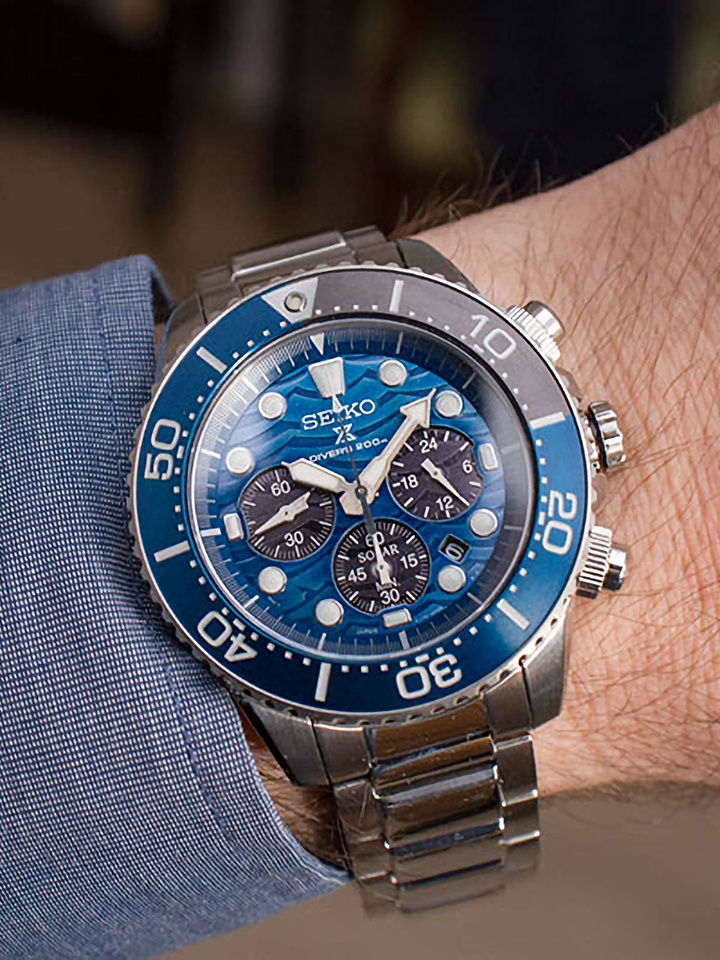 Seiko Prospex SSC741P1 Solar Save The Ocean Baselworld