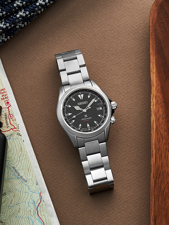 Seiko Prospex SPB117J1 Alpinist With Black Dial Stainless Steel