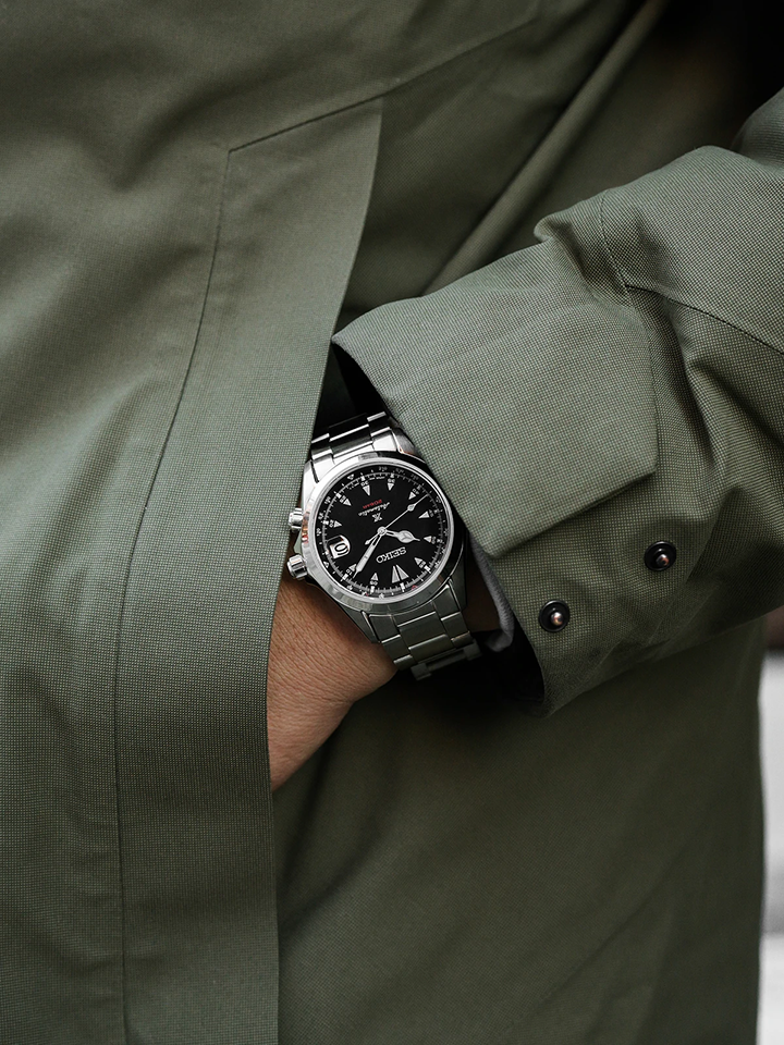 Seiko Prospex SPB117J1 Alpinist With Black Dial Stainless Steel Watch
