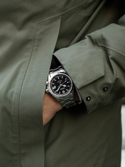 Seiko Prospex SPB117J1 Alpinist With Black Dial Stainless Steel Watch