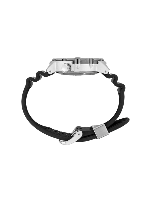 Seiko Prospex SRPD27K1 Monster Automatic Black Dial Rubber Strap Watch