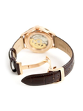 Seiko SRPD42J1 Presage Zen Garden Automatic White Dial Brown Leather Strap