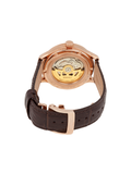 Seiko SRPD42J1 Presage Zen Garden Automatic White Dial Brown Leather Strap