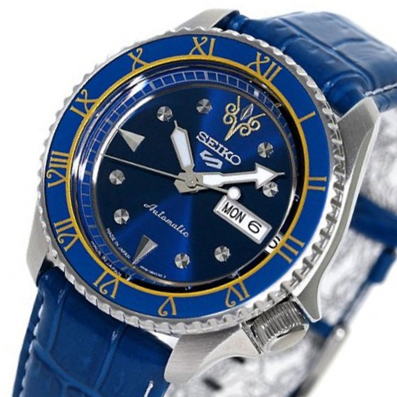 Seiko SRPF17K1 5 Sports x Street Fighter V Blue