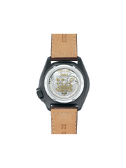 Seiko 5 Sports SRPF21K1 Street Fighter Guile Indestructible Fortress Brown Leather Strap