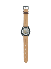 Seiko 5 Sports SRPF21K1 Street Fighter Guile Indestructible Fortress Brown Leather Strap