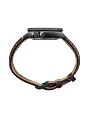 Seiko 5 Sports SRPF21K1 Street Fighter Guile Indestructible Fortress Brown Leather Strap