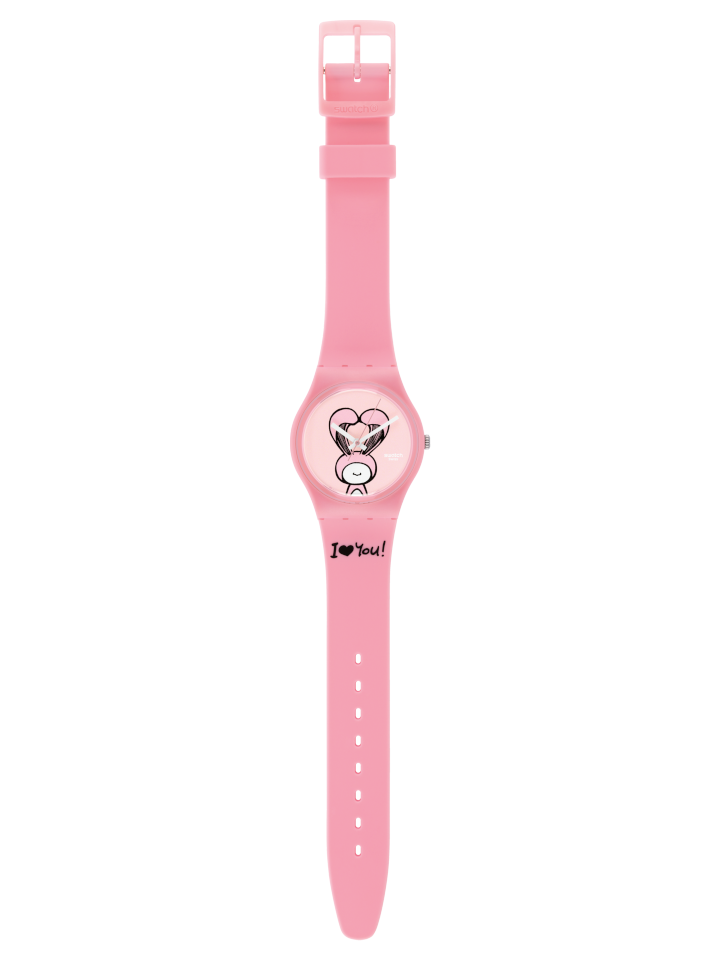 Swatch Lovely Mine Silicone Watch