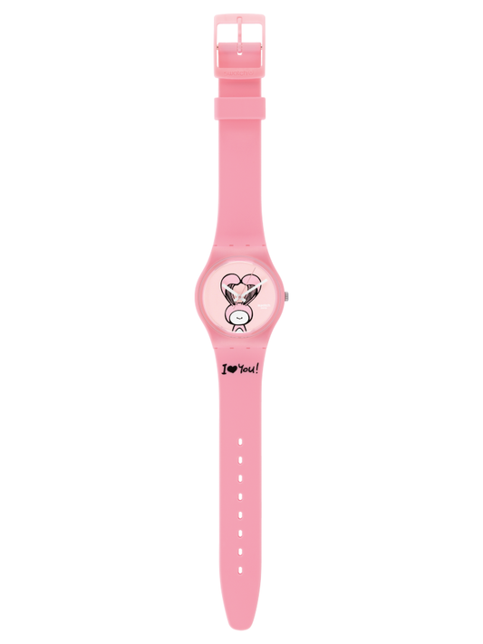 Swatch Lovely Mine Silicone Watch