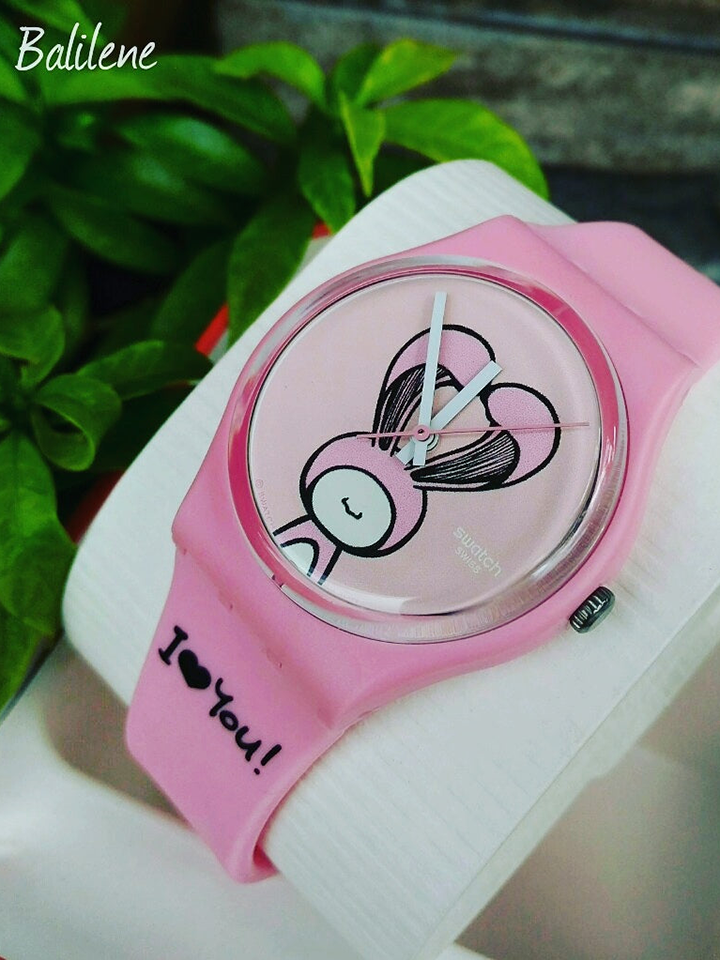 Swatch Lovely Mine Silicone Watch