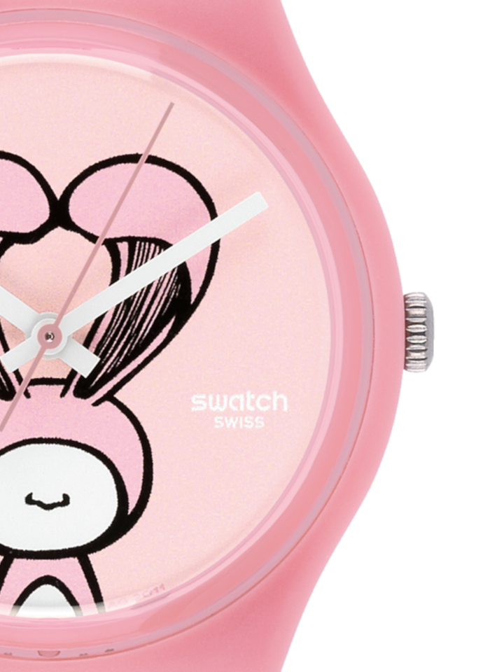 Swatch Lovely Mine Silicone Watch