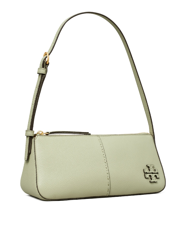 Tory Burch 134507 McGraw Wedge Shoulder Bag Pine Frost