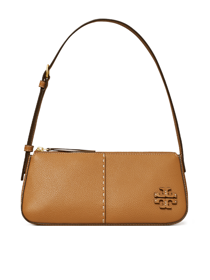 Tory Burch 134507 McGraw Wedge Shoulder Bag Tiramisu