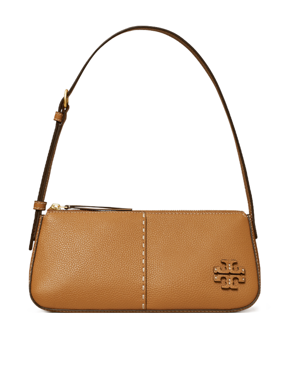 Tory Burch Thea Small Moose Pebbled Leather Slouchy Shoulder