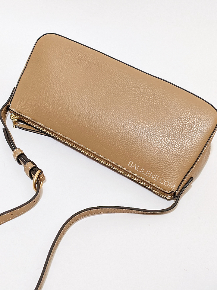 Tory Burch 134507 McGraw Wedge Shoulder Bag Tiramisu