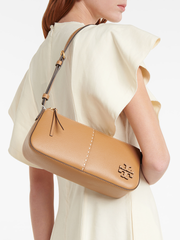 Tory Burch 134507 McGraw Wedge Shoulder Bag Tiramisu