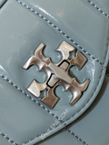 Tory Burch 135751 Kira Patent Small Camera Bag Light Arctic