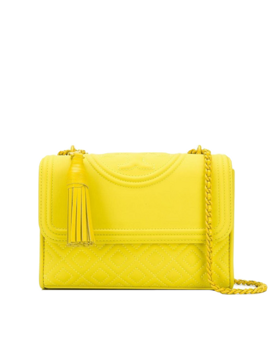 Tory-Burch-39927-Fleming-Small-Mate-Convertible-Yellow-Orchid-Balilene-depan
