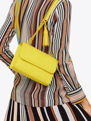    Tory-Burch-39927-Fleming-Small-Mate-Convertible-Yellow-Orchid-Balilene-onmodel