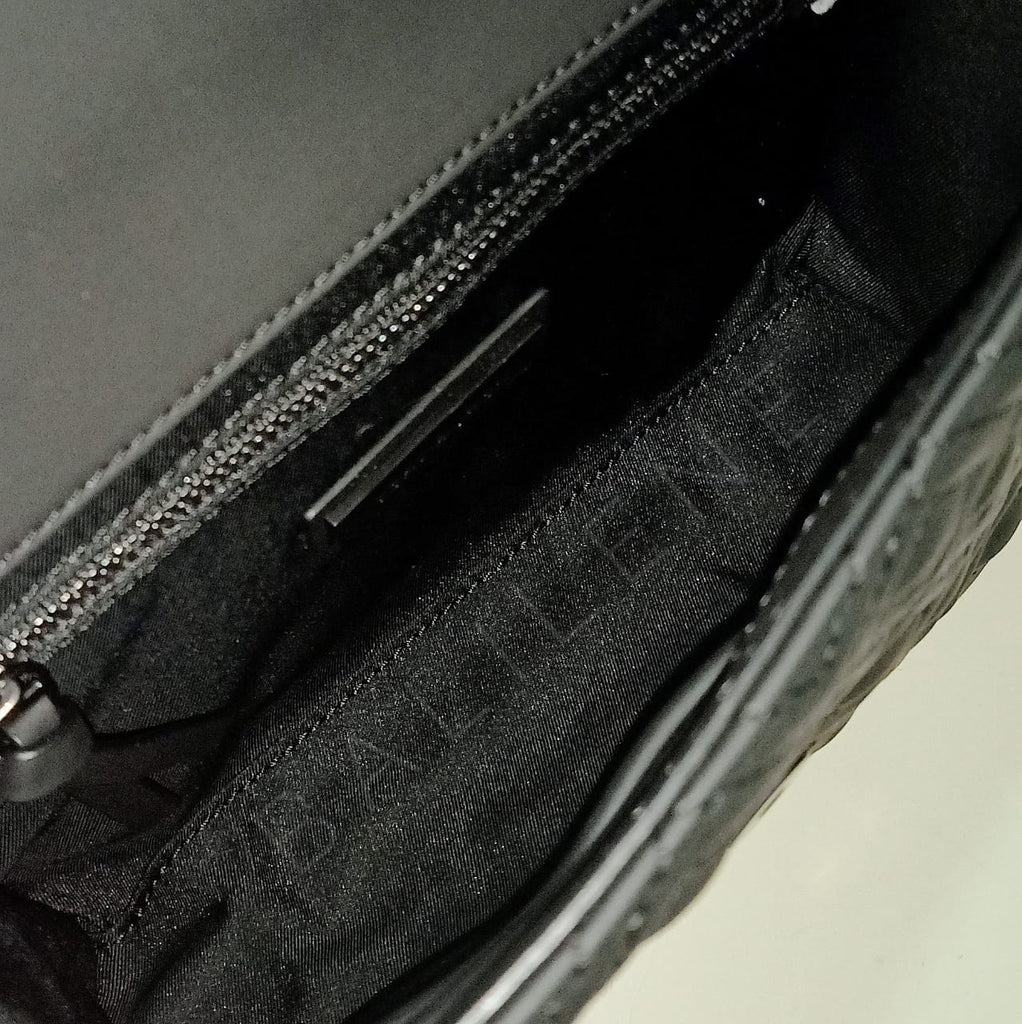 Tory Burch 39927 Fleming Matte Small Convertible Shoulder Bag Black