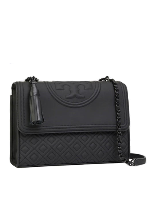 Tory Burch 39928 Fleming Medium Black Matte