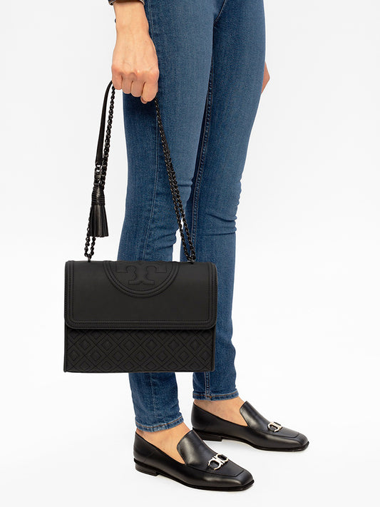 Tory Burch 39928 Fleming Medium Black Matte