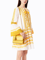 Tory Burch 43834 Fleming Small Convertible Shoulder Bag Daylily