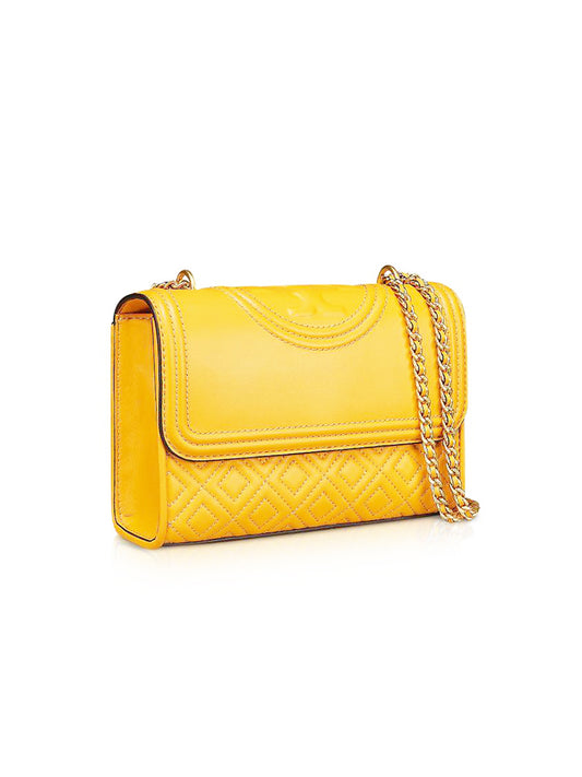 Tory Burch 43834 Fleming Small Convertible Shoulder Bag Daylily