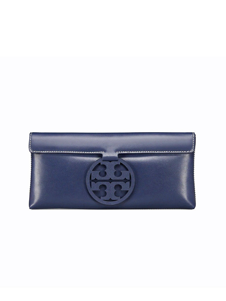 Tory Burch 46988 Miller Clutch Royal Navy