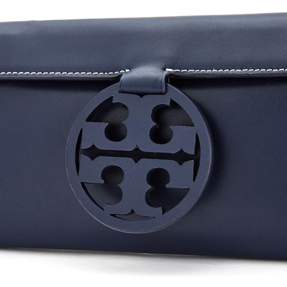 Tory Burch 46988 Miller Clutch Royal Navy