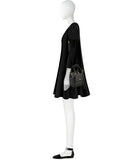 Tory Burch 49332 Half Moon Micro Satchel Black