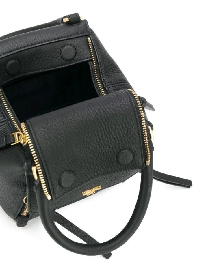 Tory Burch 49332 Half Moon Micro Satchel Black