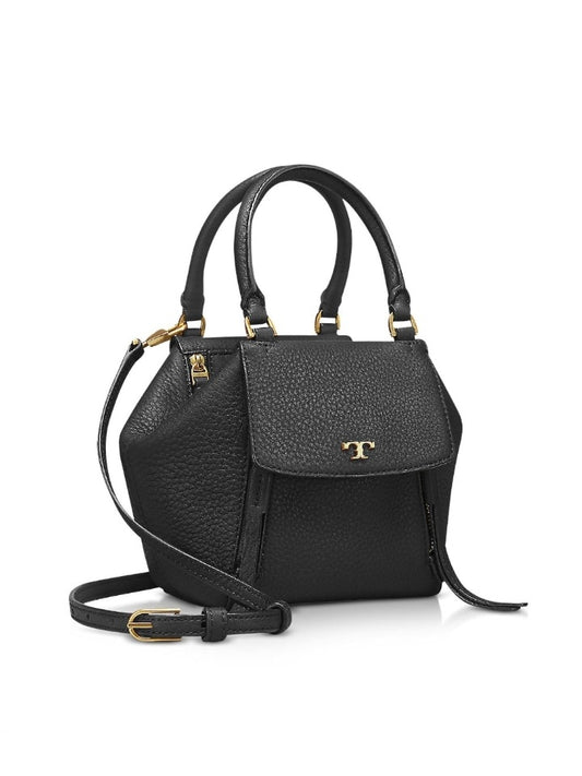 Tory Burch 49332 Half Moon Micro Satchel Black