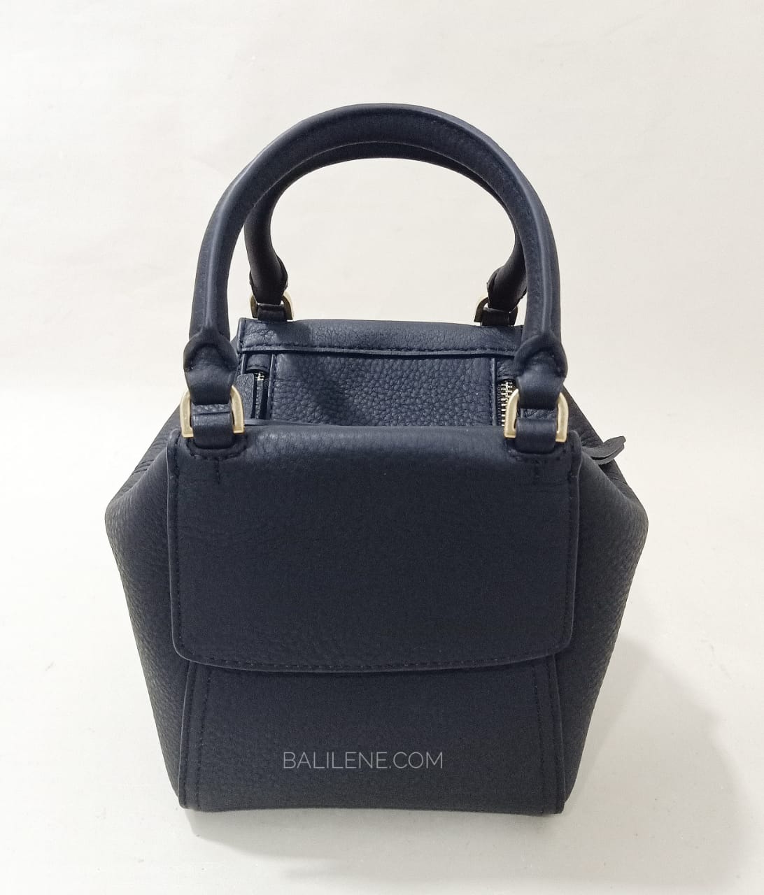 Tory Burch 49332 Half Moon Micro Satchel Black