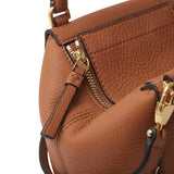 Tory Burch 49332 Half Moon Micro Satchel Tan