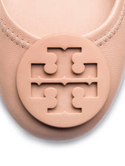 Tory Burch 49350 Minnie Travel Ballet With Nappa Leather Goan Sand