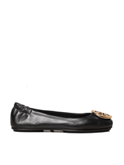 【定番・大人気】TORY BURCH MINNIE TRAVEL BALLET FLAT 50393 Tory Burch Women's Minnie Travel Ballet Flats 50393-013