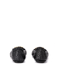 Tory Burch 50736 Quilted Minnie Nappa Leather Perfect Black