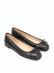 Tory Burch 50937 Laila Driver Ballet Nappa Leather Perfect Black Size 8.5