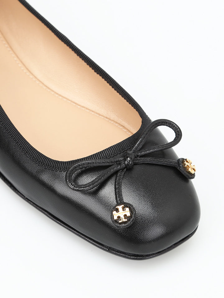 Tory Burch 50937 Laila Driver Ballet Nappa Leather Perfect Black Size 8.5