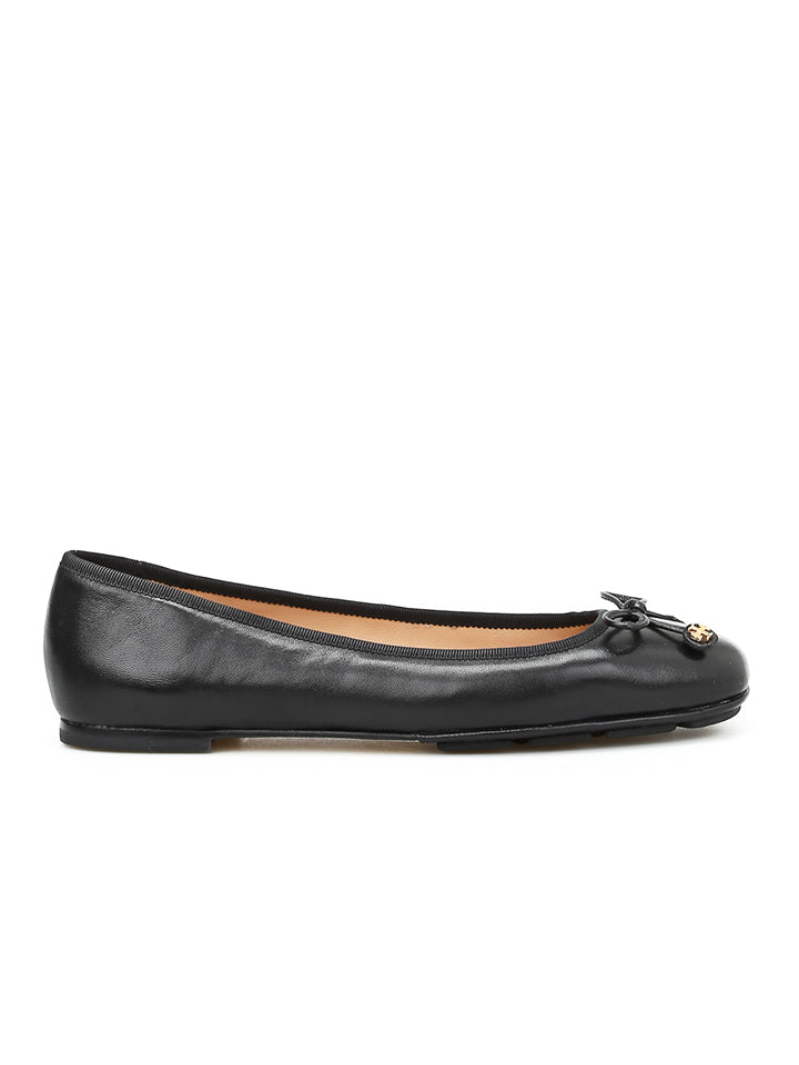 Tory Burch 50937 Laila Driver Ballet Nappa Leather Perfect Black Size 8.5