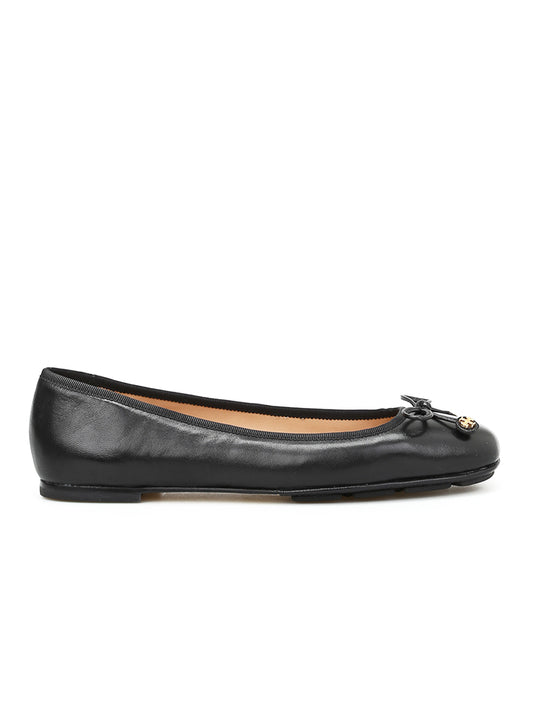 Tory Burch 50937 Laila Driver Ballet Nappa Leather Perfect Black Size 8.5