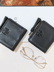 Tory Burch 52722 Taylor Mini Wallet Black