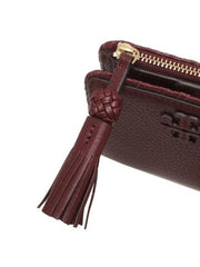 Tory Burch 52722 Taylor Mini Wallet Imperial Garnet