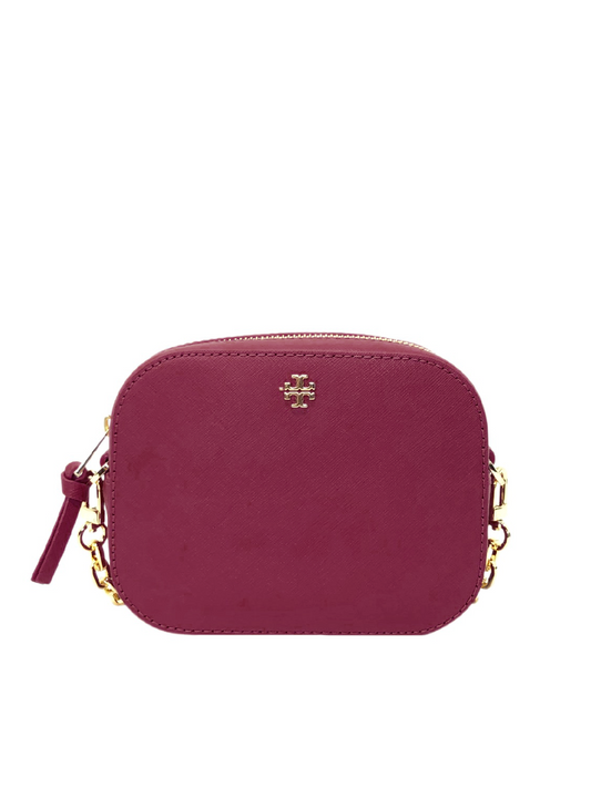    Tory-Burch-52898-Emerson-Round-Crossbody-Imperial-Garnet-Balilene-depan