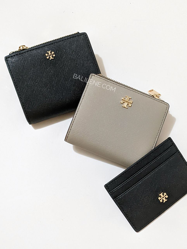 Tory Burch 52902 Emerson Mini Wallet French Gray